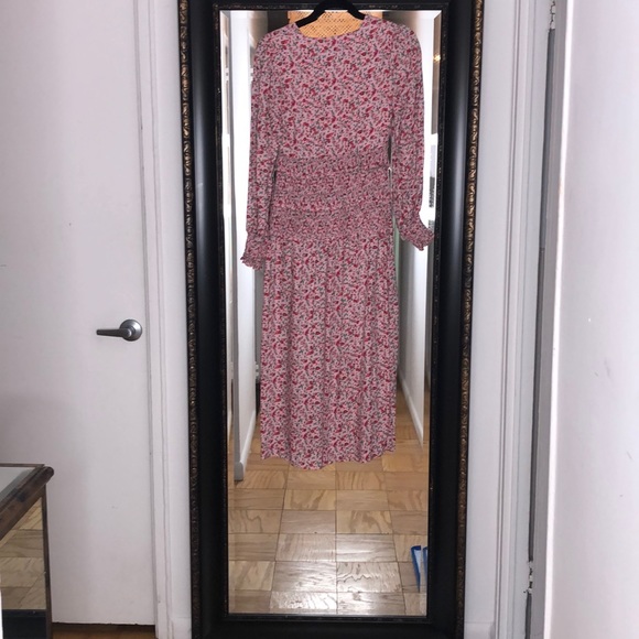 AFRM long sleeve floral print dress - Picture 4 of 4